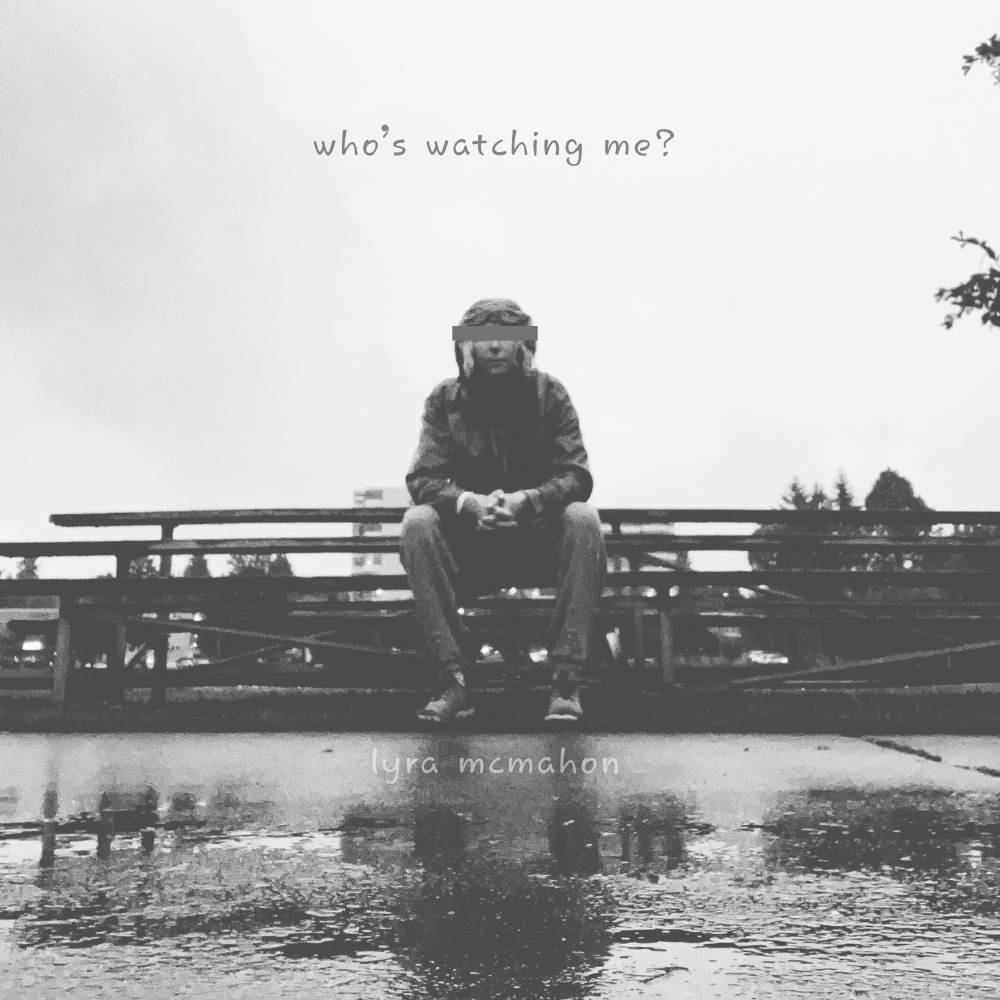 Artwork for the mixtape "who's watching me?" by Lyra McMahon