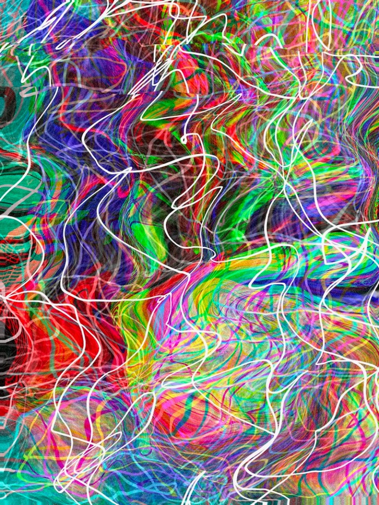 Visual art piece #3 from the Not Dead Collection