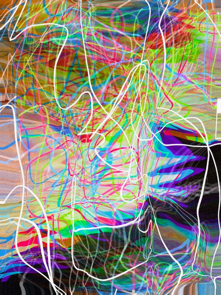 Visual art piece #4 from the Not Dead Collection