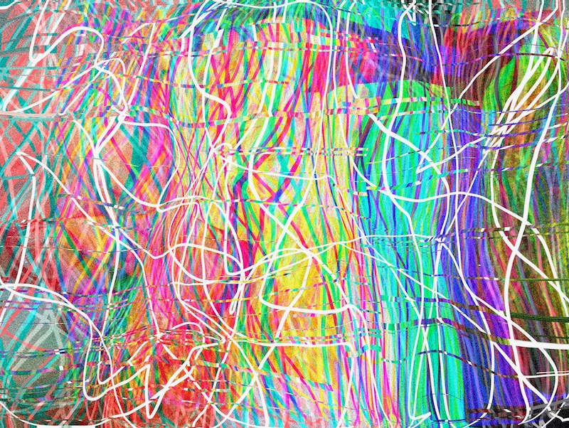Visual art piece #5 from the Not Dead Collection