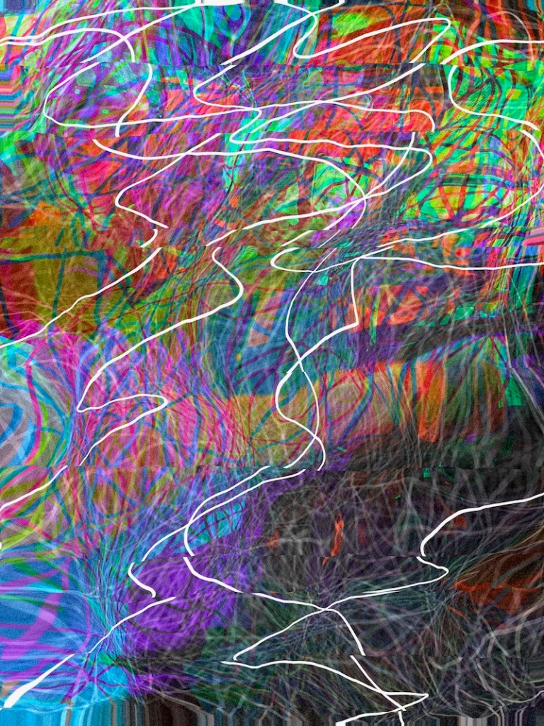 Visual art piece #11 from the Not Dead Collection