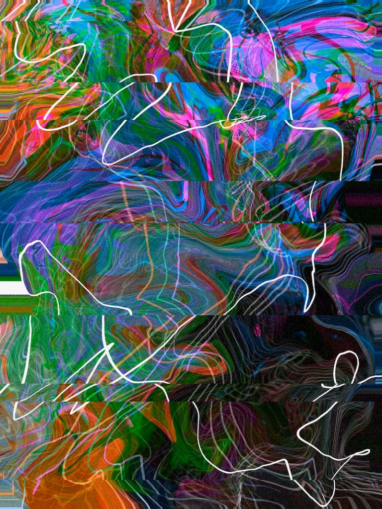 Visual art piece #13 from the Not Dead Collection