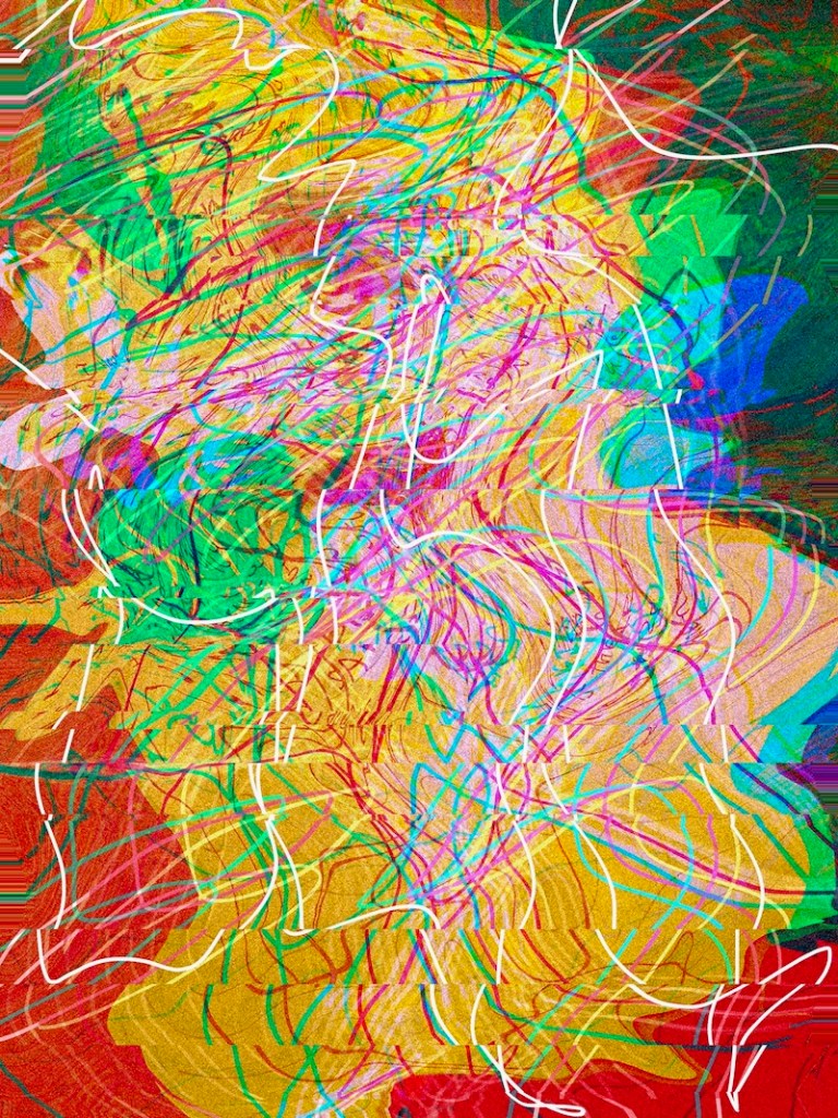 Visual art piece #14 from the Not Dead Collection