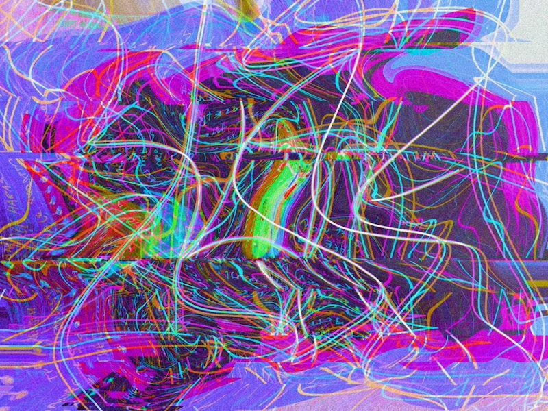 Visual art piece #15 from the Not Dead Collection