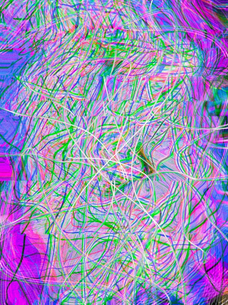 Visual art piece #16 from the Not Dead Collection