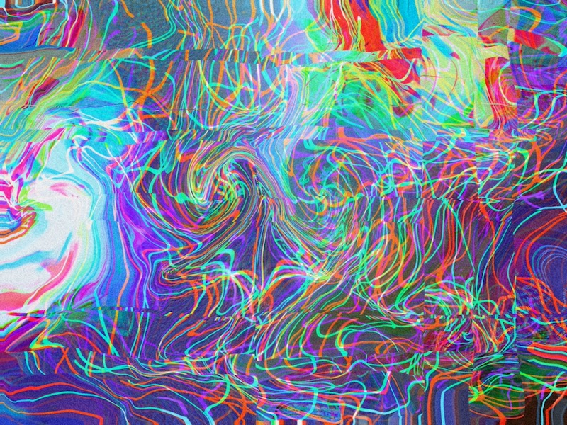 Visual art piece #18 from the Not Dead Collection