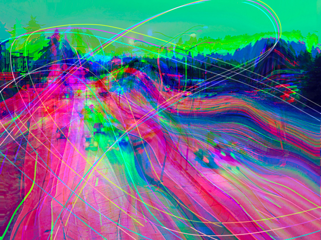 Visual art piece #5 from the True Onion Collection