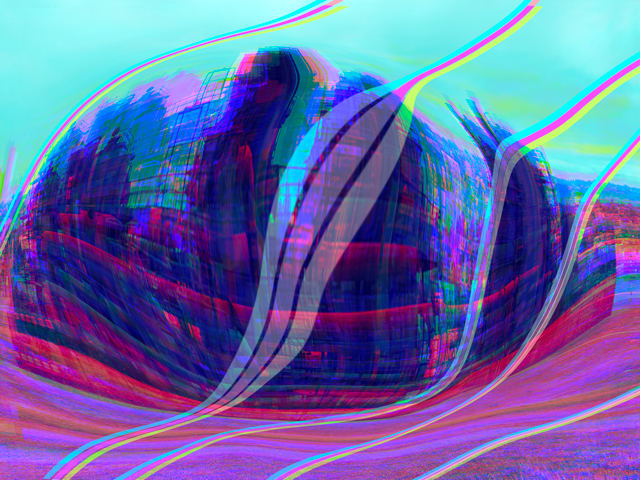 Visual art piece #9 from the True Onion Collection